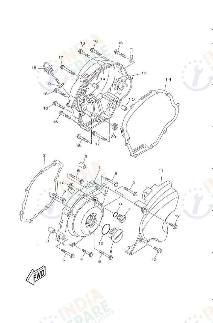 CRANKCASE COVER 1